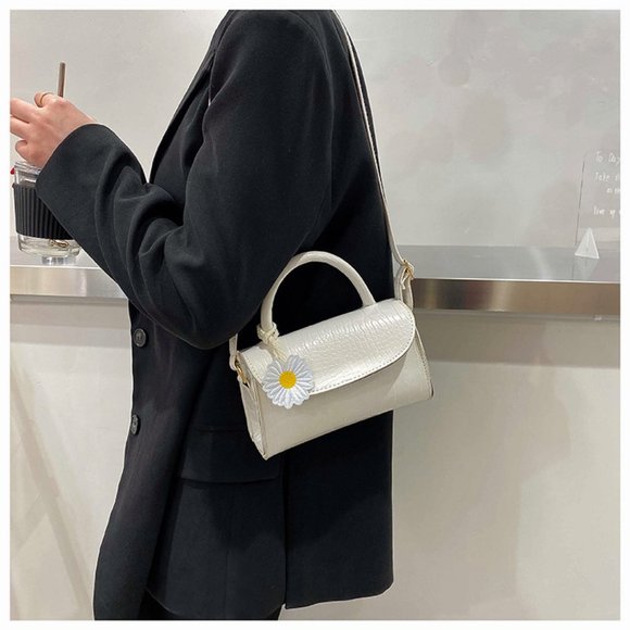 Crocodile pattern small bag new simple single shoulder bag - Picture 10 of 12